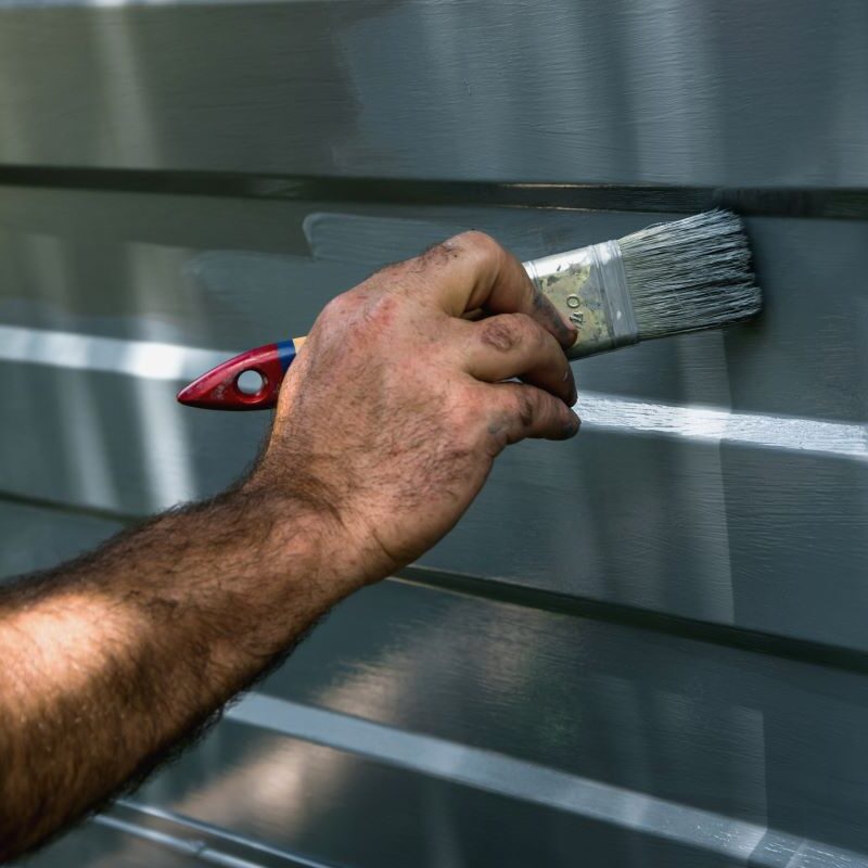 Painting the garage in Reno & Sparks, Nevada